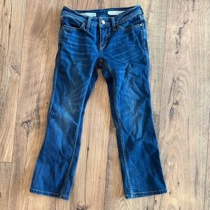 Anthropologie Pilcro and the Letterpress Petite straight leg Jeans 24P